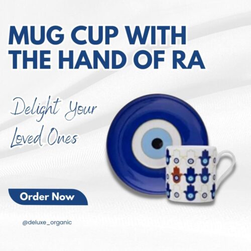 19- Mug Cup With The Hand Of RA