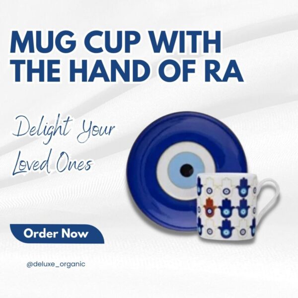 19- Mug Cup With The Hand Of RA