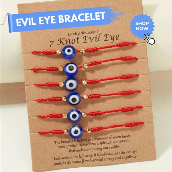 32- Evil Eye Bracelet Red