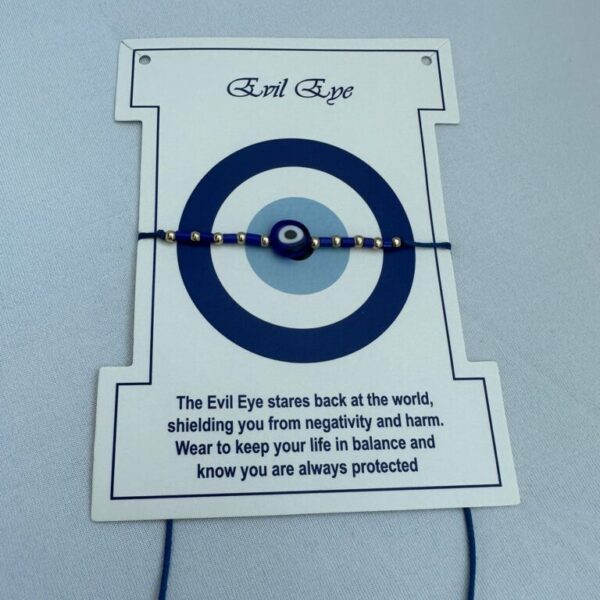 58- Evil Eye Bead Bracelet