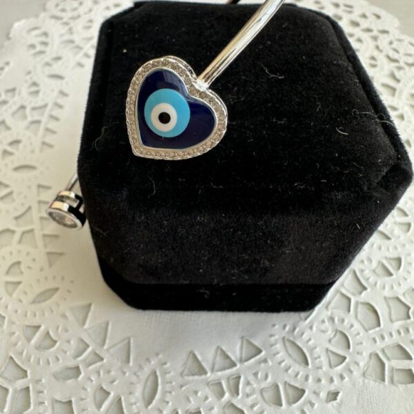 65 - Evil Eye Bead Bracelet